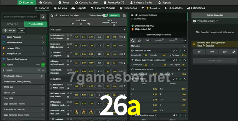 apostas esportivas